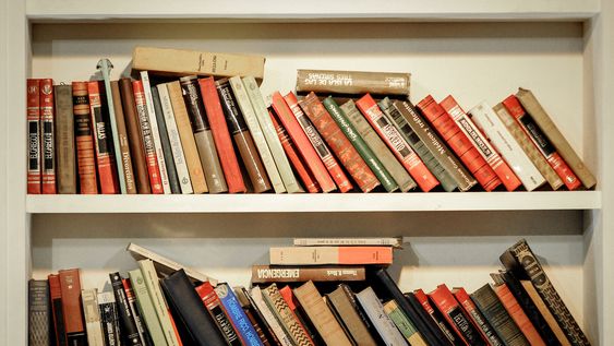 ¿demasiados libros?
