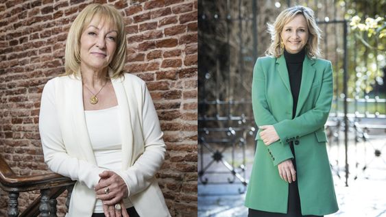 Carolina Cosse y Laura Raffo. Foto: Mauricio Rodríguez. Carolina Cosse y Laura Raffo. Foto: Mauricio Rodríguez.