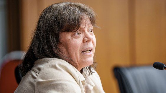 Mónica Ferrero durante la comisión ley lavado de activos de la Cámara de Diputados en el Anexo del Palacio Legislativo en Montevideo. Mónica Ferrero durante la comisión ley lavado de activos de la Cámara de Diputados en el Anexo del Palacio Legislativo en Montevideo.