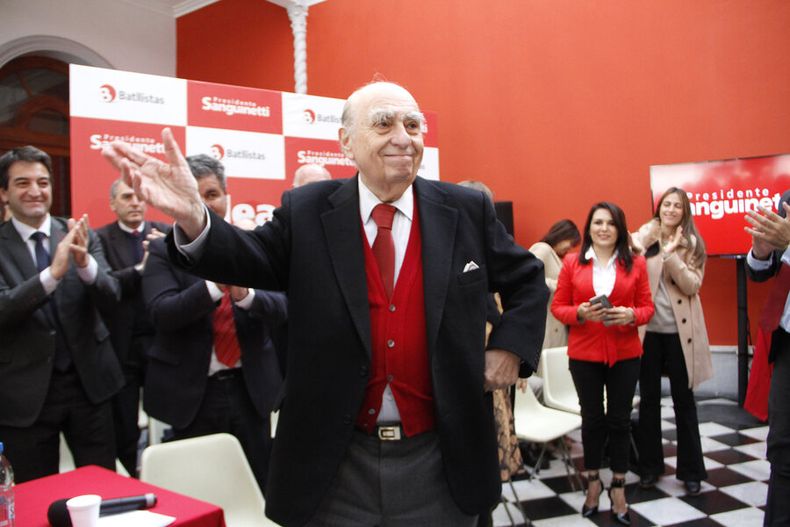imagen de Sanguinetti ordena poner a “funcionar” la maquinaria electoral
