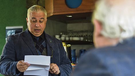 Búsqueda | Coronel Ariel Sánchez, presidente de la Comisión Receptora e Investigadora de Denuncias de Objetos Voladores no Identificados. Foto: Cridovni