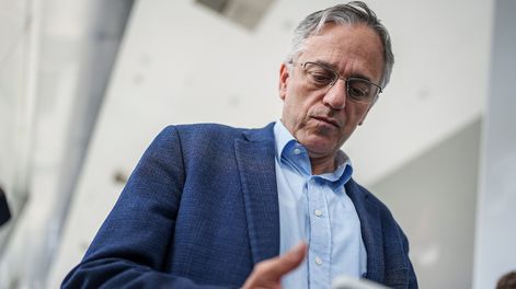 Rodrigo Arim, director de la OPP, en la Torre Ejecutiva.