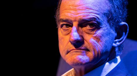 Senador y líder de Cabildo Abierto, Guido Manini Ríos, el 24 de julio en la Sala Magnolio