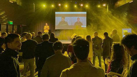 El after office organizado por Binance. Foto: Binance