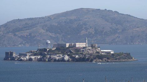Así luce hoy la prisión de Alcatraz en San Francisco, California