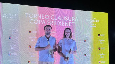 Federico Graglia y Chloé Stevenazzi, ganadores del Torneo Clausura