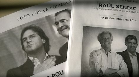 Listas de votación para el balotaje del 30 de Noviembre de 2014