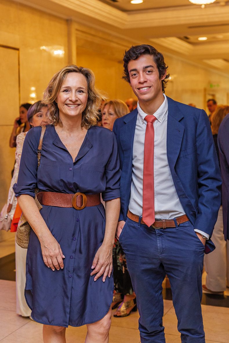 Laura Raffo con Felipe Bravo
