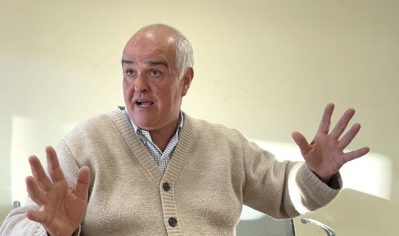 Gustavo Penadés en prisión preventiva en la cárcel de Florida.