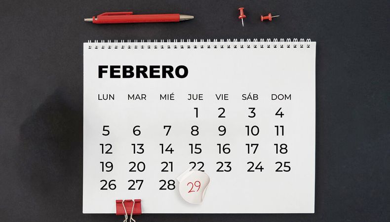 imagen de 29 de febrero, una fecha que se repite (casi) cada cuatro años
