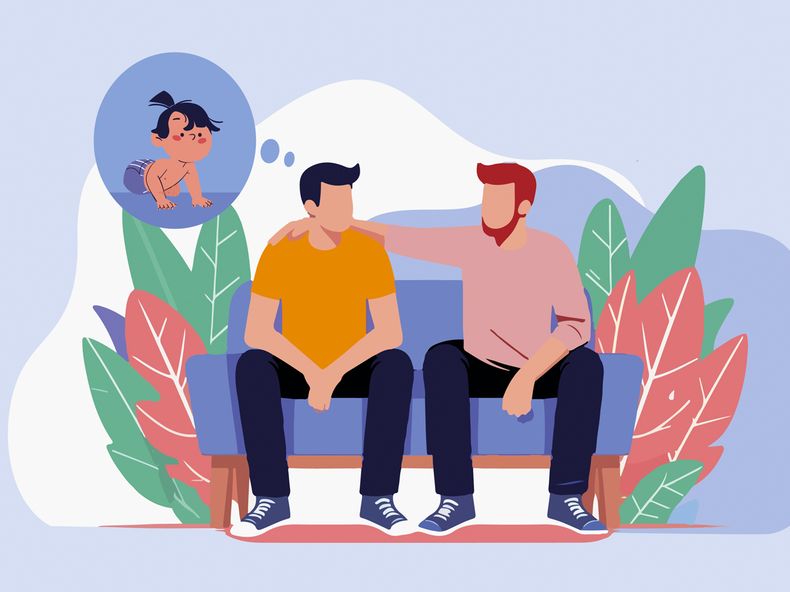 En terapia, los padres de esta generación bisagra suelen someter a análisis su angustia, su ansiedad y sensaciones de malestar consigo mismos por sentirse relegados en las decisiones y por no saber cómo ser parte de un proyecto de a dos.