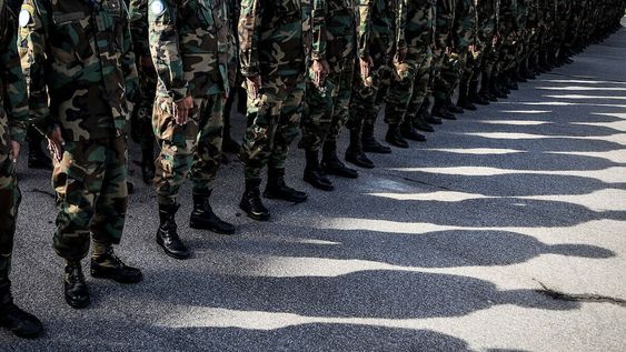 Miembros del Ejército. Foto: Javier Calvelo / adhocFOTOS Miembros del Ejército. Foto: Javier Calvelo / adhocFOTOS