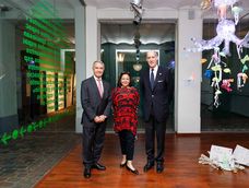 Los embajadores de Argentina Alan Beraud, de Canadá Carmen Sorger y de Italia Fabrizio Petri. Los embajadores de Argentina Alan Beraud, de Canadá Carmen Sorger y de Italia Fabrizio Petri.