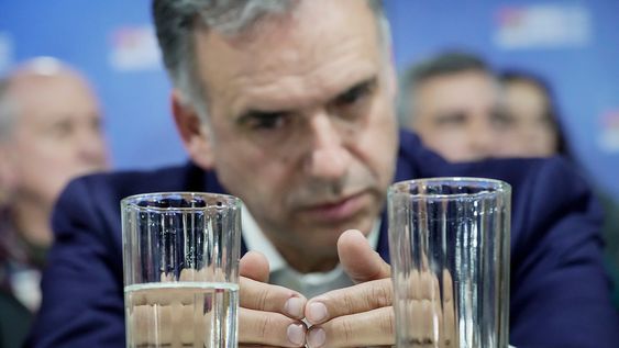 El precandidato presidencial frenteamplista, Yamandú Orsi El precandidato presidencial frenteamplista, Yamandú Orsi