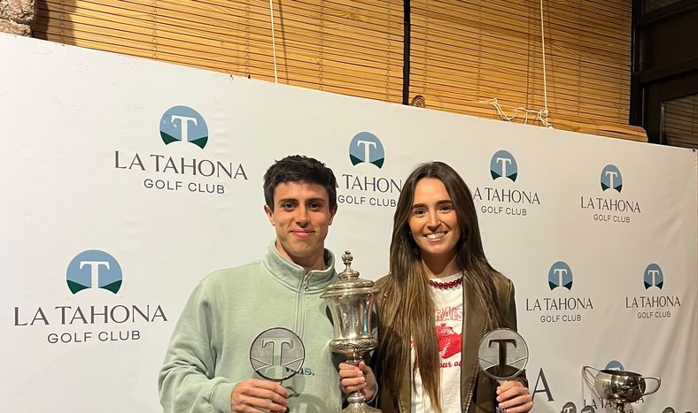 Mateo Quiroga y Jimena Marqués en el Abierto de La Tahona.