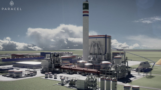 Así se verá la planta de celulosa de Paracel, en Paraguay, una vez construida; la inversión rondará los US$ 3.600 millones y será financiada con capital y deuda de largo plazo, según informó BID Invest Así se verá la planta de celulosa de Paracel, en Paraguay, una vez construida; la inversión rondará los US$ 3.600 millones y será financiada con capital y deuda de largo plazo, según informó BID Invest