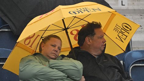 Espectadores en el British Open de 2023.