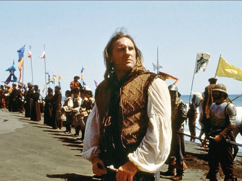 Gerard Depardieu es Cristobal Colón en la película de Ridley Scott. 