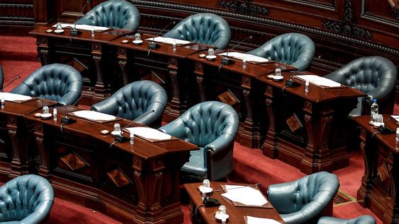 Cámara de Senadores del Palacio Legislativo. Foto: Javier Calvelo / adhocFOTOS Cámara de Senadores del Palacio Legislativo. Foto: Javier Calvelo / adhocFOTOS