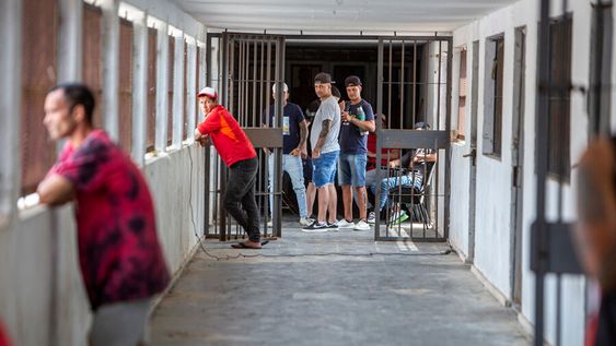 Complejo penitenciario Santiago Vázquez en Montevideo. Foto: Mauricio Zina, adhocFOTOS Complejo penitenciario Santiago Vázquez en Montevideo. Foto: Mauricio Zina, adhocFOTOS