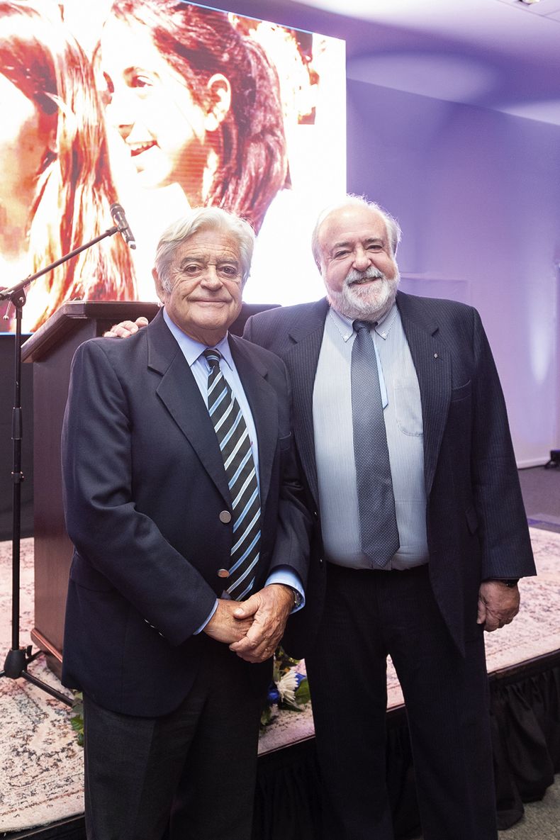 Expresidente Luis Alberto Lacalle y Diego Vega&nbsp; &nbsp; &nbsp; &nbsp; &nbsp; &nbsp; &nbsp; &nbsp; &nbsp; &nbsp;&nbsp;