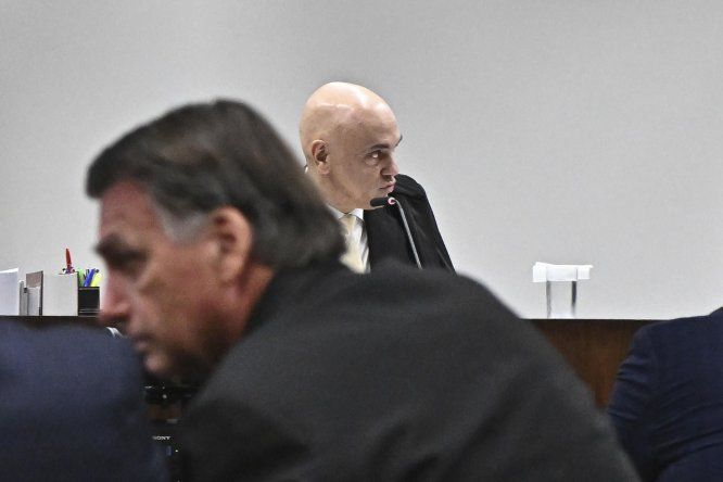 El juez Alexandre de Moraes, a cargo del juicio a Jair Bolsonaro.