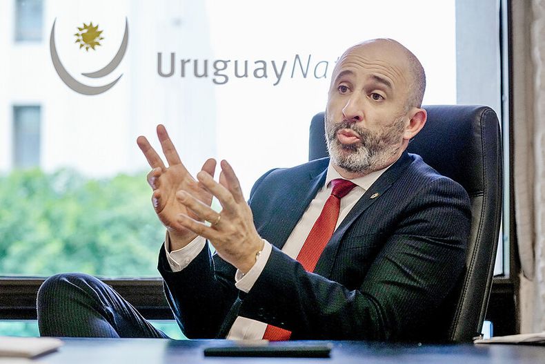 El ministro de Turismo, Eduardo Sanguinetti&nbsp;