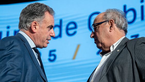 El presidente electo y el ministro de Ganadería desginado El presidente electo y el ministro de Ganadería desginado