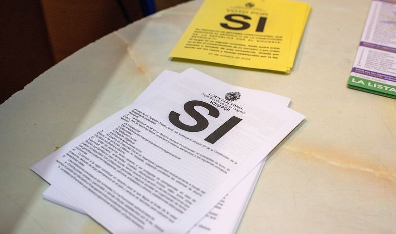 Los plebiscitos sobre seguridad social y allanamientos nocturnos no alcanzaron el respaldo suficiente