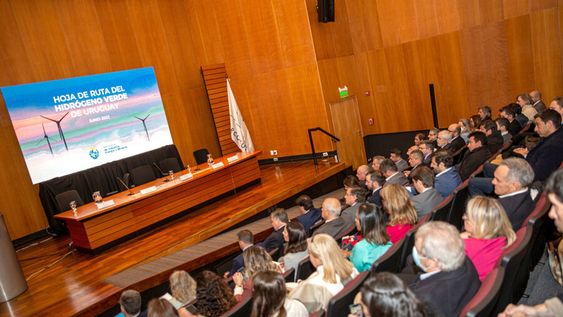 Presentación de la hoja de ruta del hidrógeno verde en Uruguay. Foto: Mauricio Zina / adhocFOTOS Presentación de la hoja de ruta del hidrógeno verde en Uruguay. Foto: Mauricio Zina / adhocFOTOS