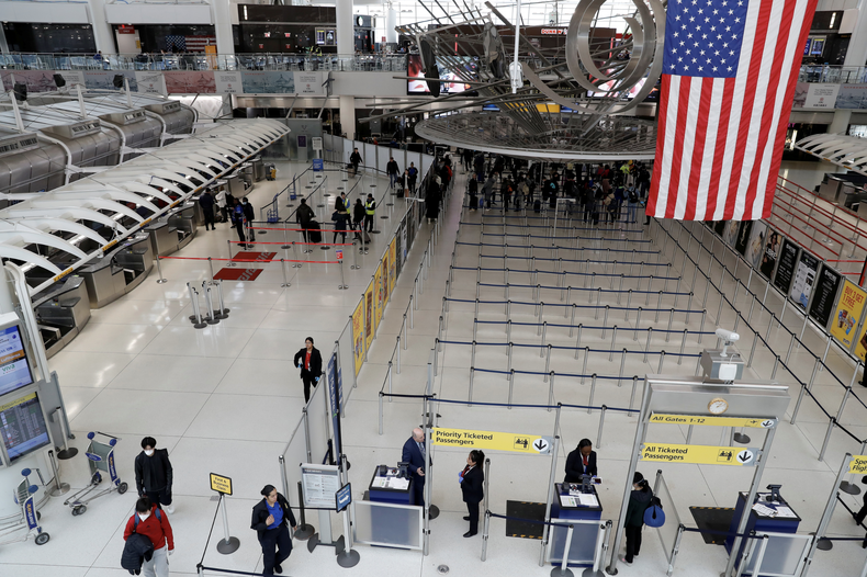 Aeropuerto de Estados Unidos