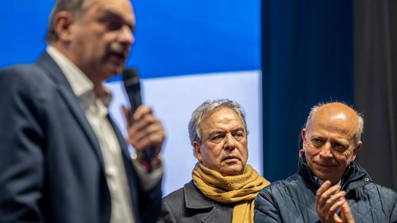 Álvaro Degado, Luis Alberto Heber y Javier García Álvaro Degado, Luis Alberto Heber y Javier García