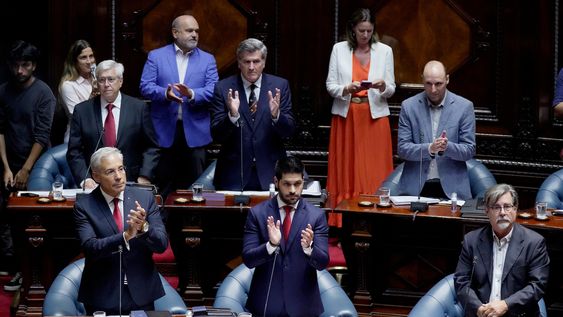 Ceremonia de la Asamblea General de inicio de la Legislatura en la Cámara de Diputados, febrero de 2025 Ceremonia de la Asamblea General de inicio de la Legislatura en la Cámara de Diputados, febrero de 2025