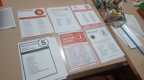 Listas para la Convención Departamental de Montevideo del Partido Colorado