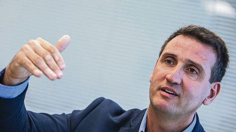 El nuevo presidente de Anafap, Ignacio Azpiroz. Foto: Mauricio Zina, adhocFOTOS