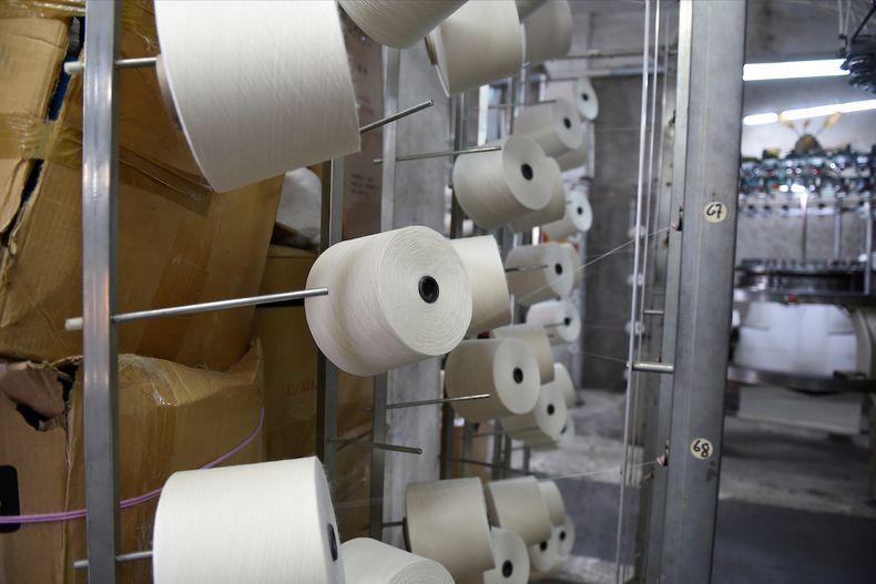 Una industria textil en el Parque Tecnológico Industrial del Cerro.