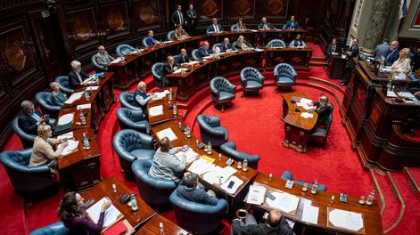 Cámara de Senadores del Palacio Legislativo