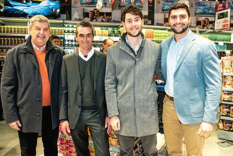 Francisco Kantor, Pablo Irujo, Gonzalo Mañes y Mathías Sayanes