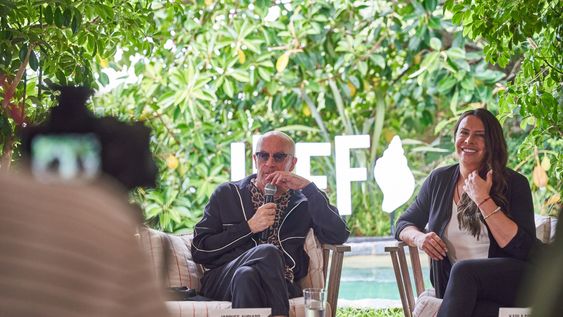 Jacques Audiard y Karla Sofía Gascón en el JIIFF Jacques Audiard y Karla Sofía Gascón en el JIIFF