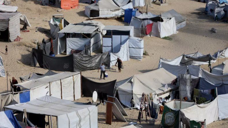 Muchos palestinos en Gaza han sido desplazados por la guerra.