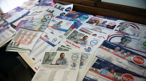 Listas del Frente Amplio durante las elecciones internas de 2019