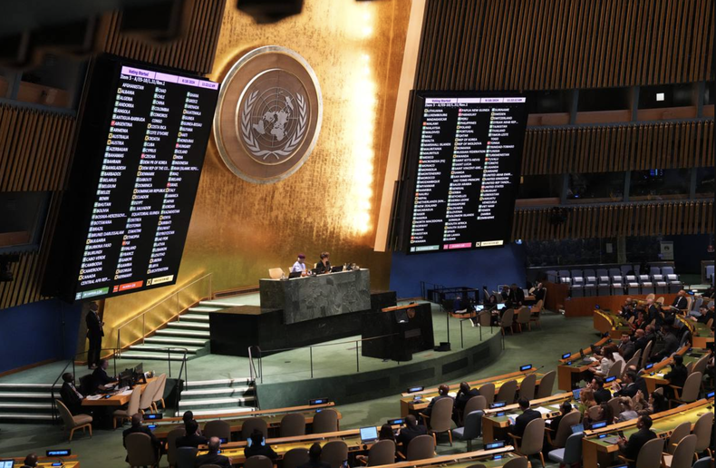 Asamblea General de la ONU.