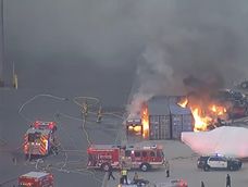 Al menos tres muertos: un helicóptero de NBC se estrella en Los Ángeles