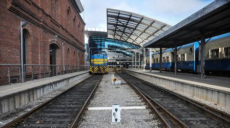La Estación Central de AFE. Foto: Santiago Mazzarovich, AdhocFOTOS