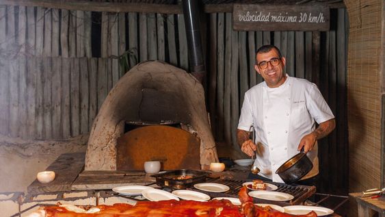 imagen de El célebre chef brasileño Jefferson Rueda cocinó su especialidad en La Huella