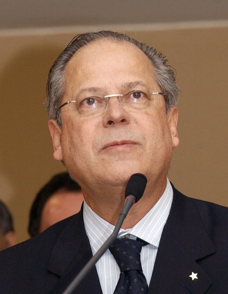 imagen de Dirceu, ex mano derecha de Lula, hizo lobby ante Ancap a favor de una empresa brasileña interesada en participar en negocio de la cal