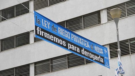 imagen de Ley de riego, bancarización y seguridad: tres iniciativas que buscan medirse en consulta popular con distintas expectativas