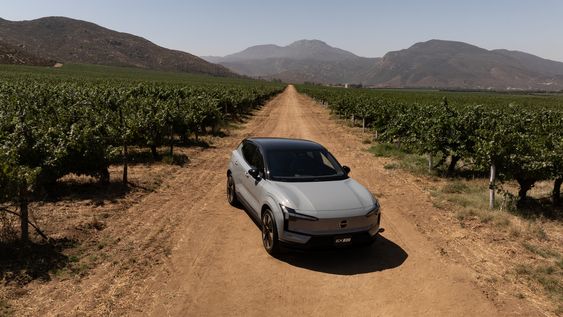 Volvo EX30 en el Valle de Guadalupe, Baja California, México