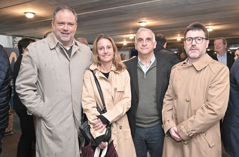 Alejandro Sagasti, María Eugenia Lamas, Carlos Fiordelmondo y Alén Machado