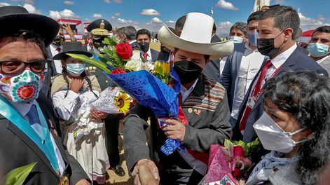 Pedro Castillo. Foto: AFP, Alberto Orbegoso